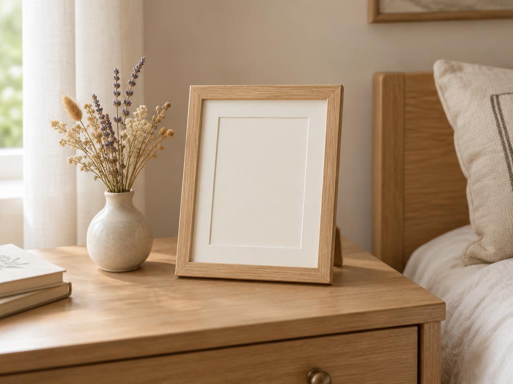 A quiet photo frame